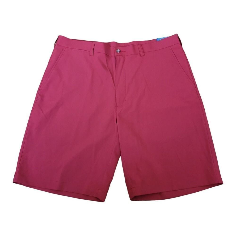 PGA Tour American Beauty red shorts Mens 36W Moisture Wicking Golf NWT